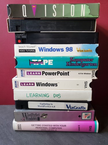 Vhs lot computer software - lot, &