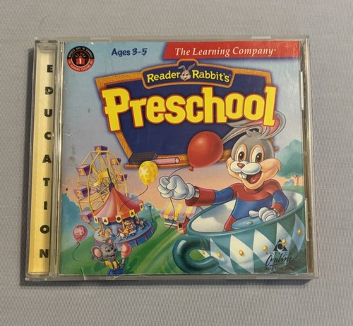 Reader rabbit preschool - rabbit,