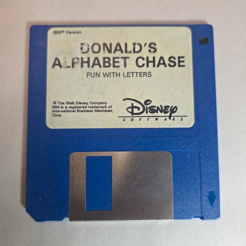 Disney donald alphabet - donald's, chase