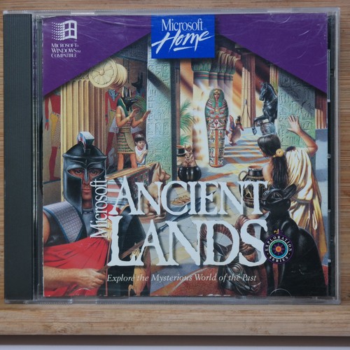 Microsoft ancient lands rom - ancient, cd-rom