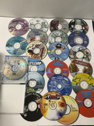 Lot vintage cd rom - of, pc