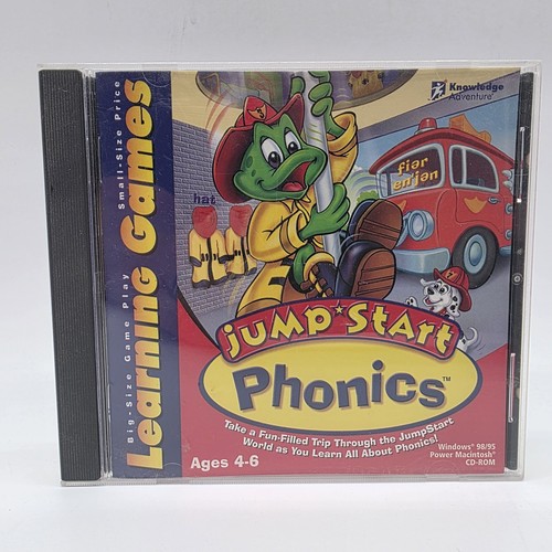 Jump start phonics rom ages - cd-rom,