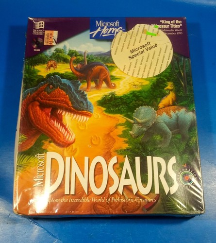 Microsoft dinosaurs 1993 - microsoft,