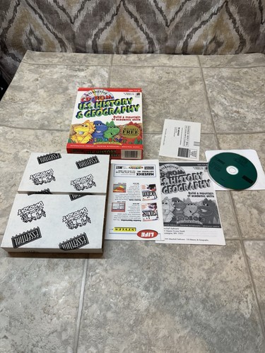 Rare htf dinosoft history - htf, us