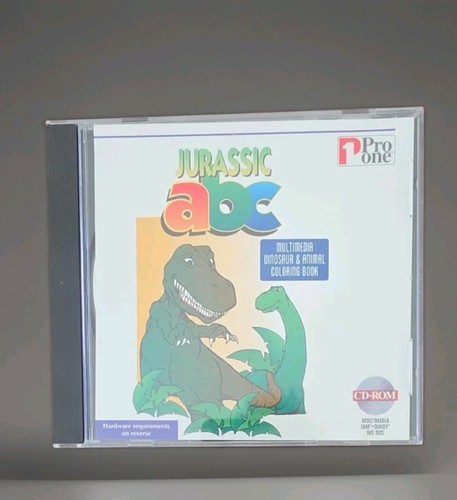 Jurassic abc educational pc - abc,