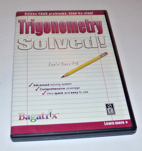 Trigonometry solved bagatrix - trigonometry,